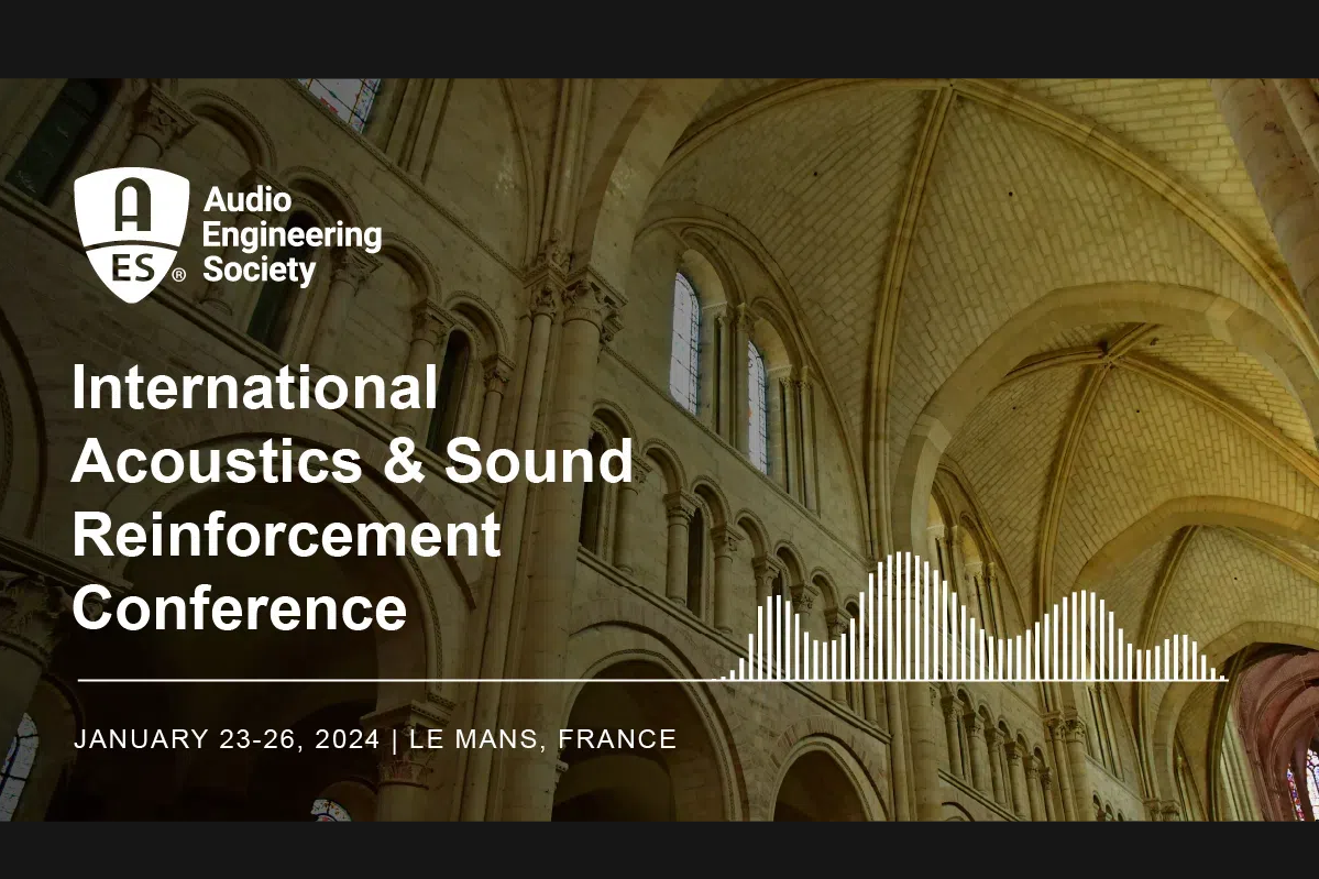 2025 AES International Acoustics & Sound Reinforcement Conference